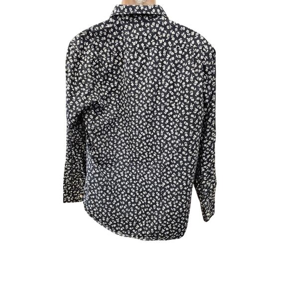 Bonobos Shirt L large standard Fit Floral Button Up Long Sleeve desk to dinner - Picture 2 of 7